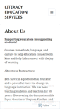 Mobile Screenshot of literacyeducationservices.com